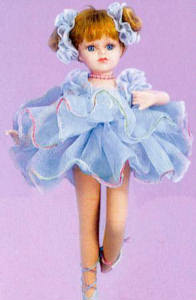 11'' Ballerina. Blue