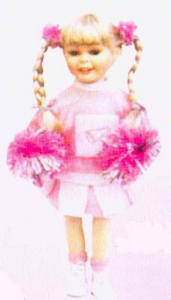 16'' Cheerleader, Pink